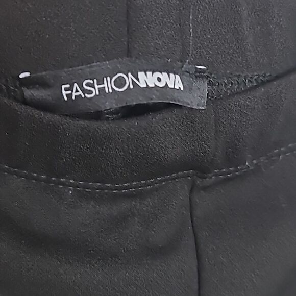 Fashion Nova Running Start Mesh Leggings Black/Orange XS 0/1 High Rise Pant - Picture 6 of 9